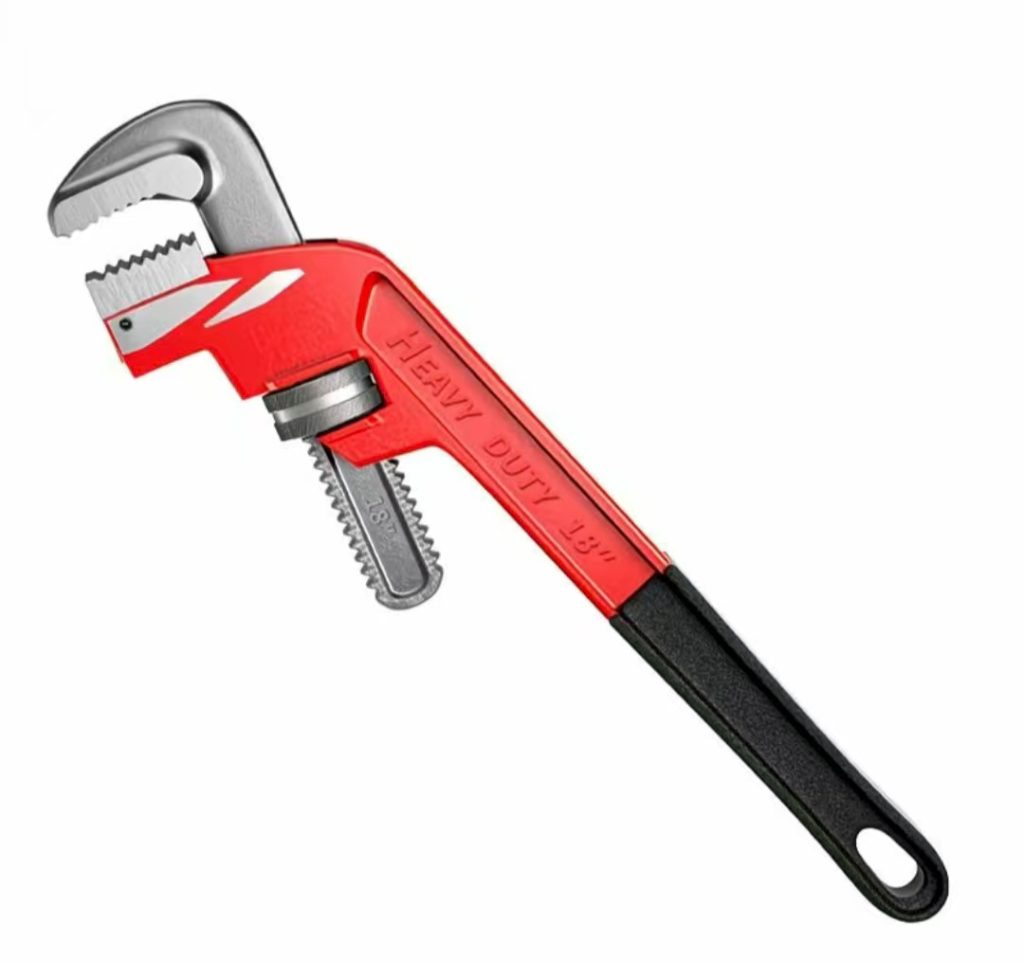 Heavy Duty pipe wrench offset